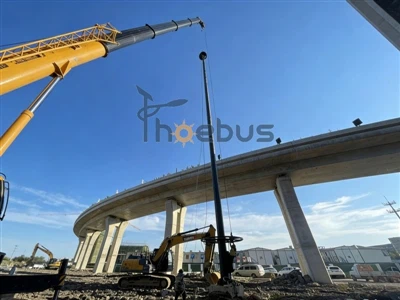 Деяка інформація про електричні ліхтарі високої щогли